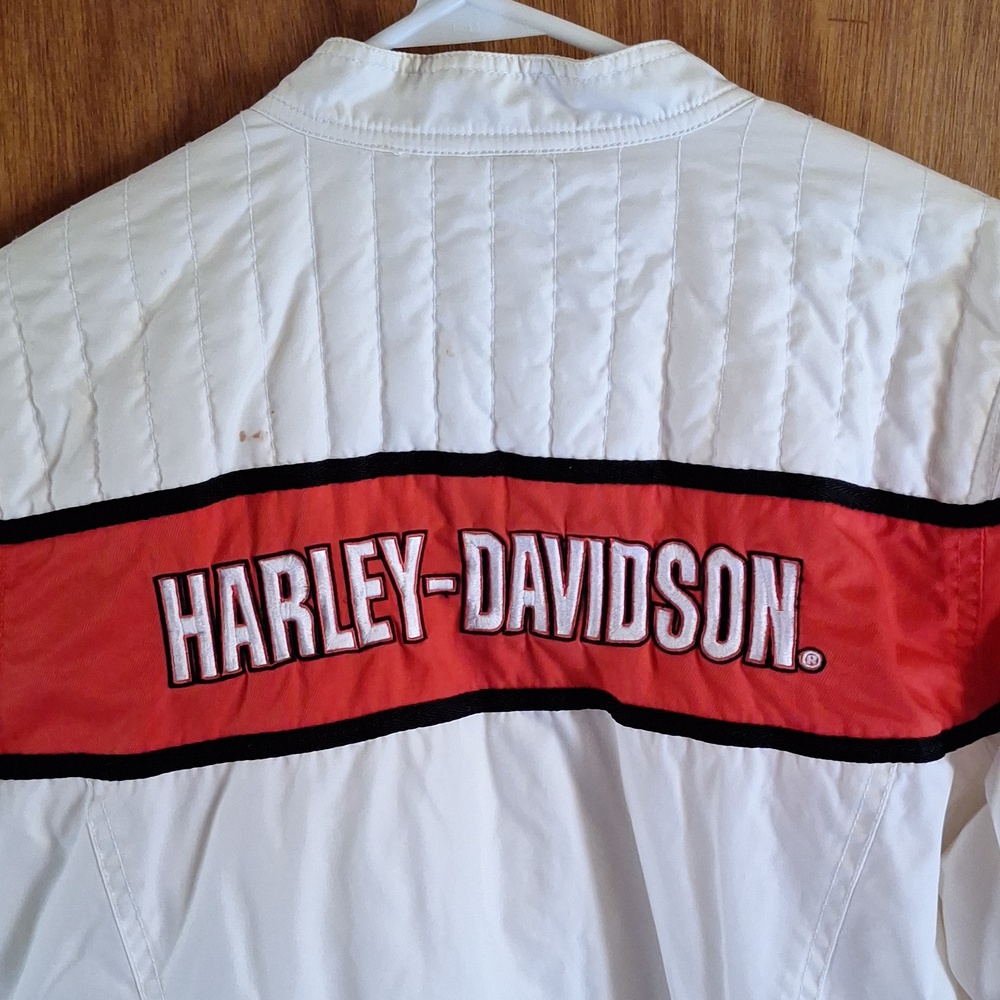 Harley-Davidson White Jacket - Picture 8 of 8
